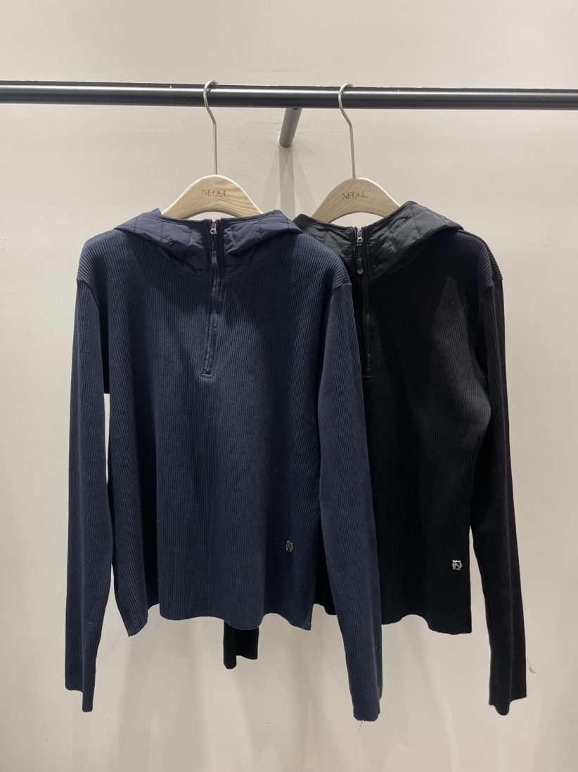 NEOUL東大門㊣直郵女裝新款休閑25秋冬熱賣職業真品長袖T恤NEOUL/ahin雙領標簽長袖T恤