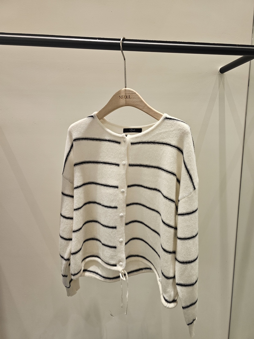 NEOUL東大門㊣直郵女裝新款人氣推薦時尚25秋冬職業真品針織衫NEOUL/ahin雙領標簽針織衫
