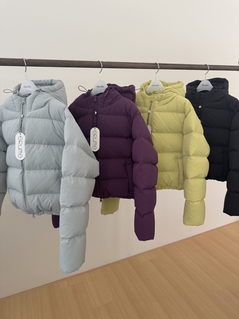 ERUME韓國直郵㊣女裝新品推薦人氣職業真品25秋冬時尚短款棉服ERUME短款棉服