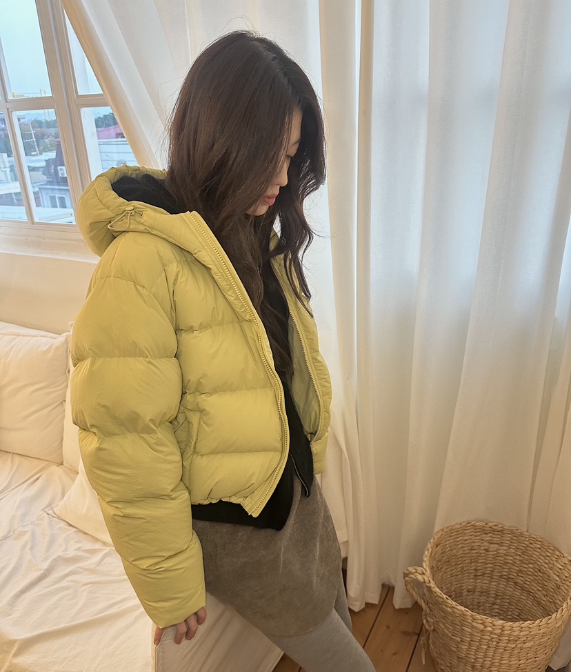 ERUME韓國直郵㊣女裝新品推薦人氣職業真品25秋冬時尚短款棉服ERUME短款棉服