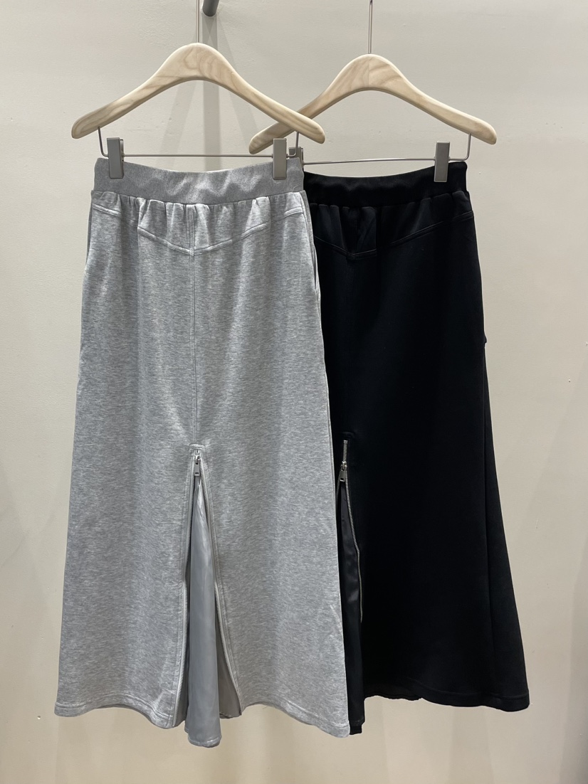 NEOUL韓國代購㊣女士新品推薦職業人氣時尚熱賣長裙拉鏈長款NEOUL/ahin雙領標簽長裙