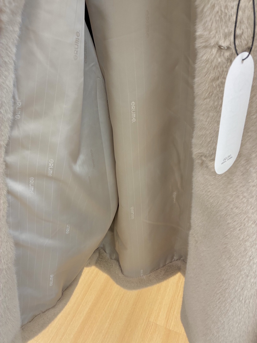 ERUME東大門㊣代購女裝新品真品休閑人氣時尚熱賣中長款大衣ERUME中長款大衣