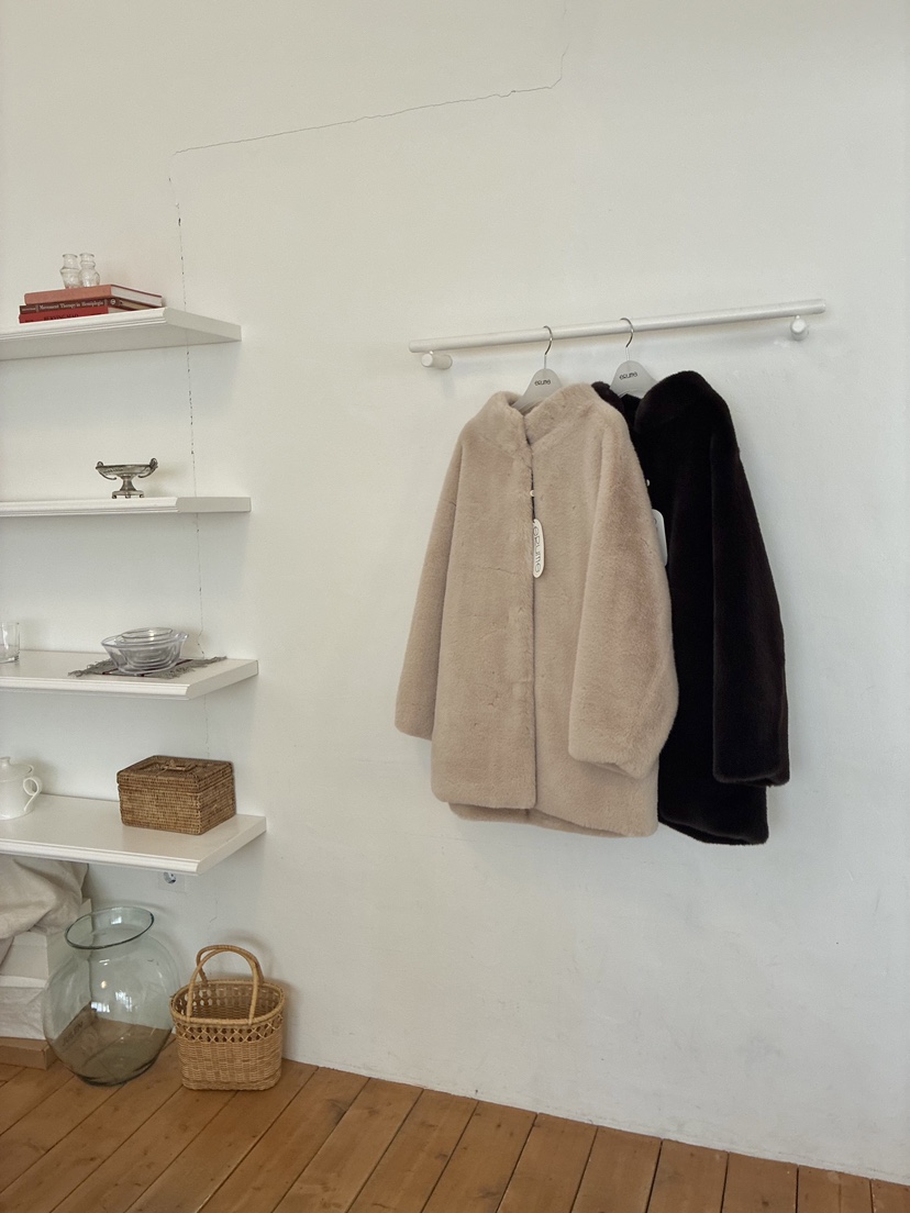 ERUME東大門㊣代購女裝新品真品休閑人氣時尚熱賣中長款大衣ERUME中長款大衣