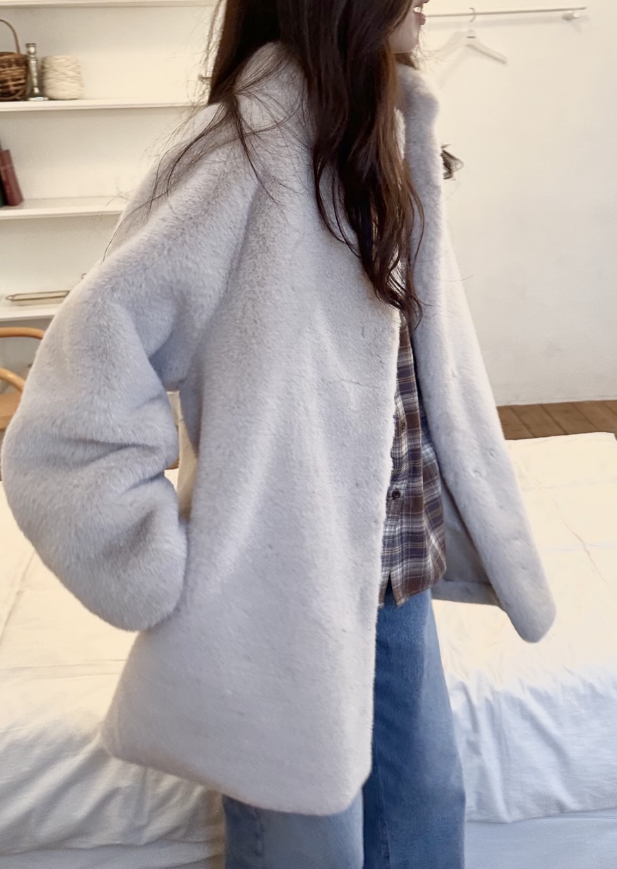 ERUME東大門㊣代購女裝新品真品休閑人氣時尚熱賣中長款大衣ERUME中長款大衣