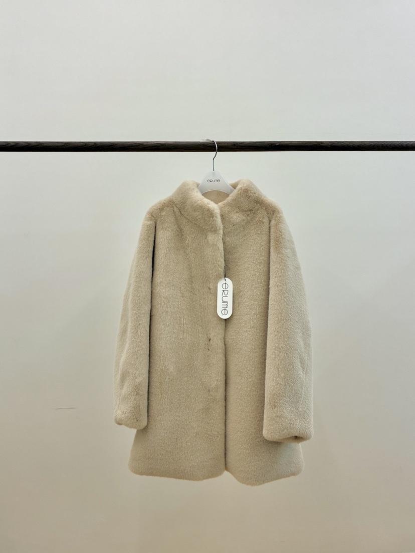 ERUME東大門㊣代購女裝新品真品休閑人氣時尚熱賣中長款大衣ERUME中長款大衣