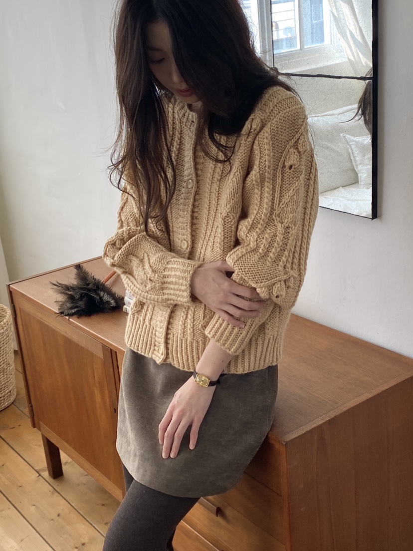 ERUME東大門㊣實拍女裝新款熱賣休閑人氣時尚25秋冬針織衫手工ERUME針織衫
