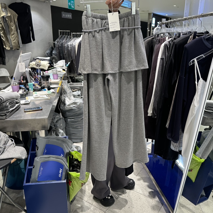 HERTZ-P東大門㊣直郵女士新品25秋冬熱賣真品人氣裙褲含腰繩HERTZ-P裙褲