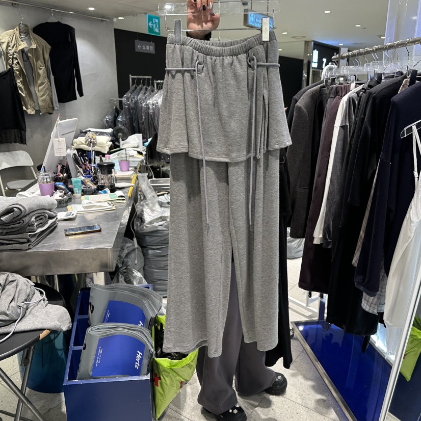 HERTZ-P東大門㊣直郵女士新品25秋冬熱賣真品人氣裙褲含腰繩HERTZ-P裙褲