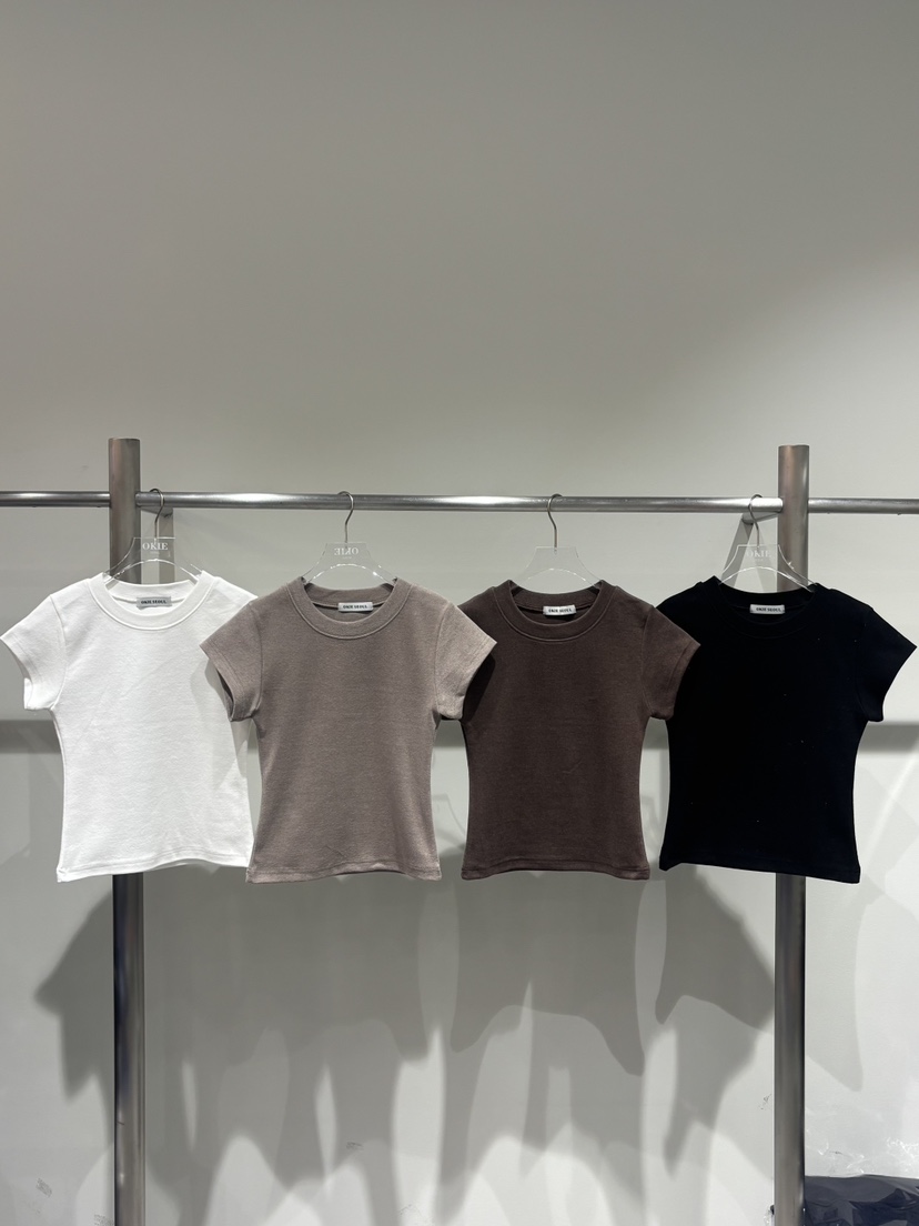 OKIE東大門㊣代購女士新品真品休閑推薦熱賣職業人氣T恤羊毛帽OKIET恤