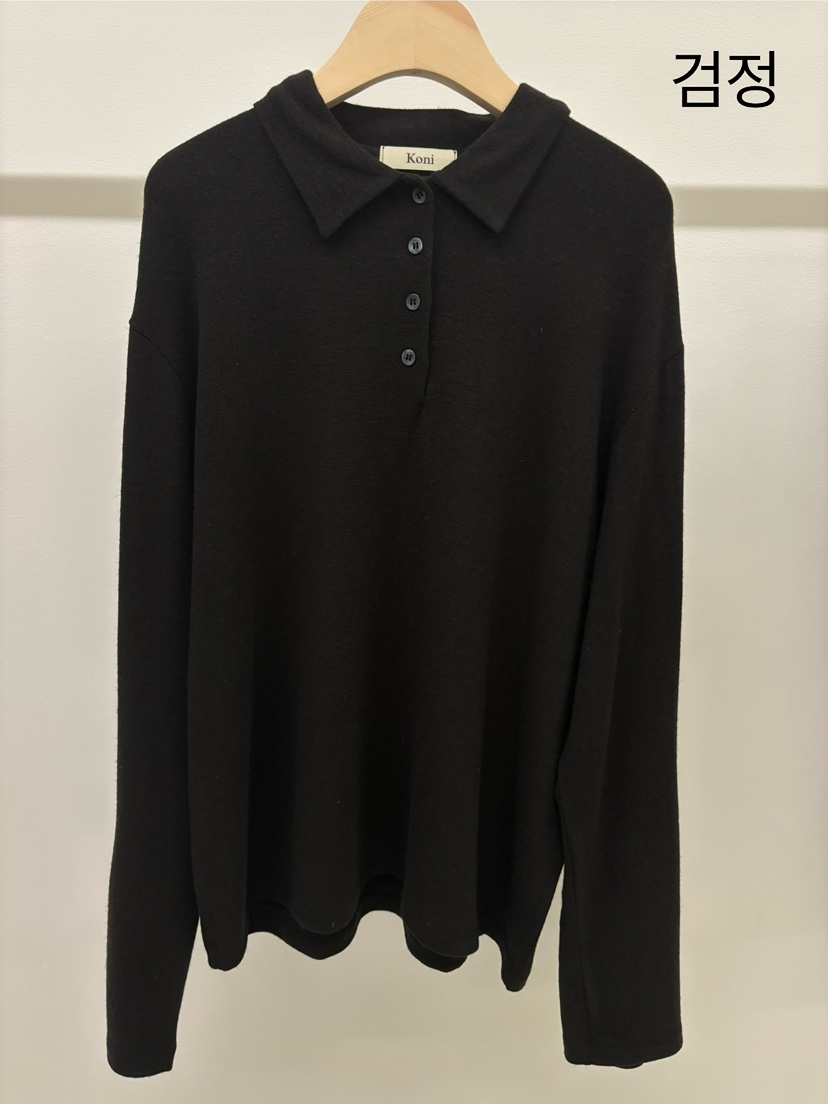 KONI東大門㊣直郵女士新款推薦熱賣時尚職業25秋冬休閑長袖T恤KONI長袖T恤圖色3黑色