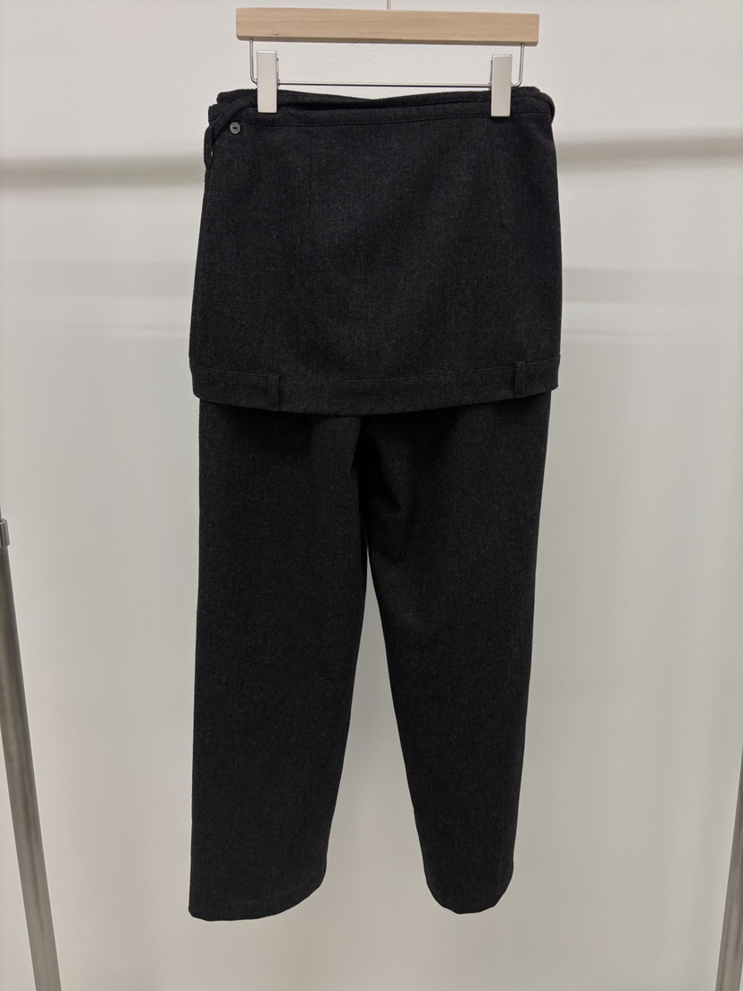 KONI東大門㊣實拍女士新品時尚推薦休閑熱賣職業裙褲含腰帶KONI裙褲