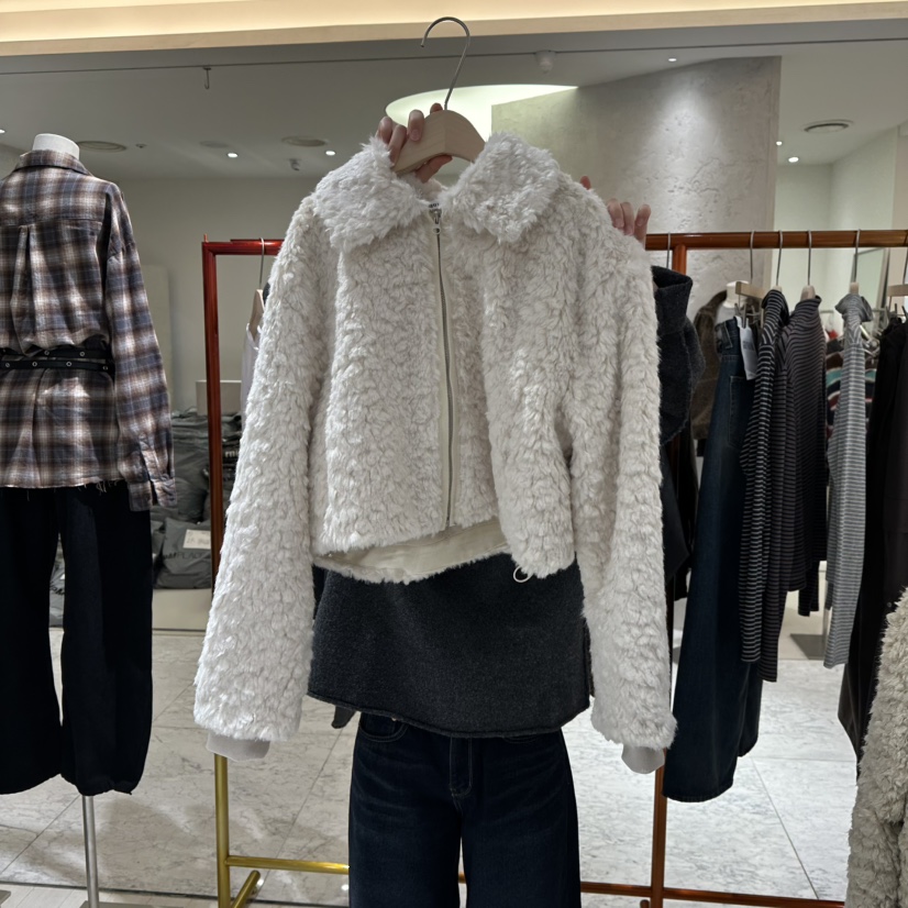 GRAYMELLOW東大門㊣代購女士新款職業休閑真品推薦短款大衣GRAYMELLOW短款大衣