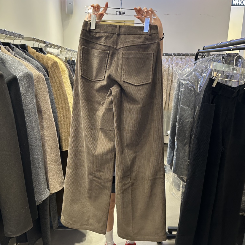 OUTFIT東大門㊣代購女士新款職業推薦25秋冬人氣休閑休閑褲OUTFIT休閑褲