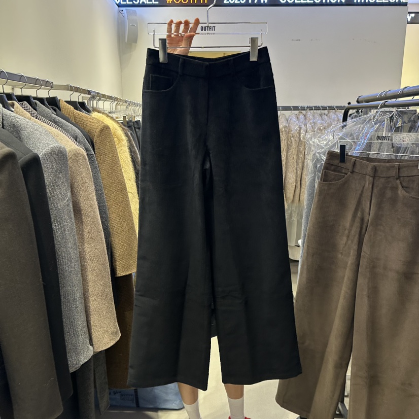 OUTFIT東大門㊣代購女士新款職業推薦25秋冬人氣休閑休閑褲OUTFIT休閑褲圖色2