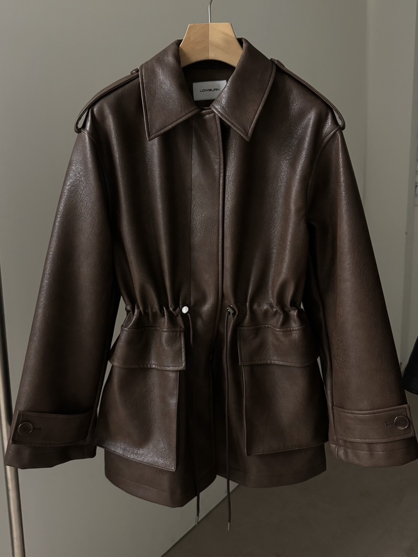 LOWBURN東大門㊣直郵女士新款推薦休閑25秋冬熱賣真品人氣夾克LOWBURN夾克圖色1