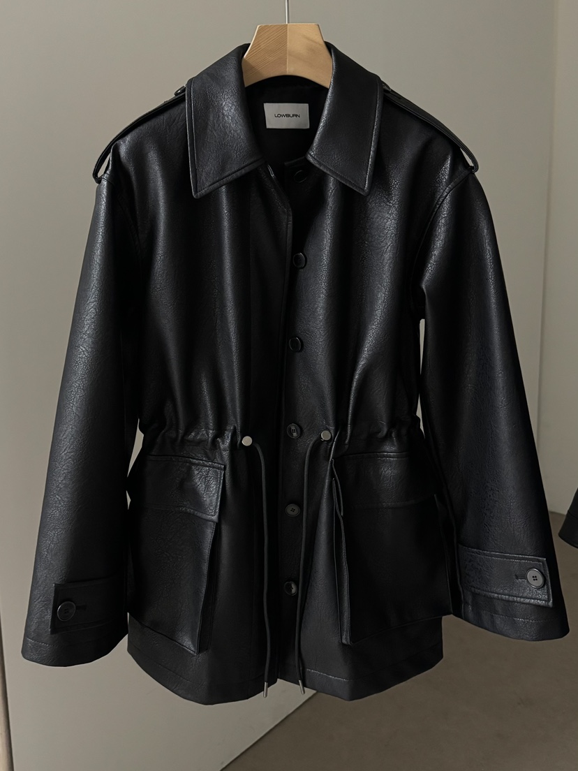 LOWBURN東大門㊣直郵女士新款推薦休閑25秋冬熱賣真品人氣夾克LOWBURN夾克圖色2