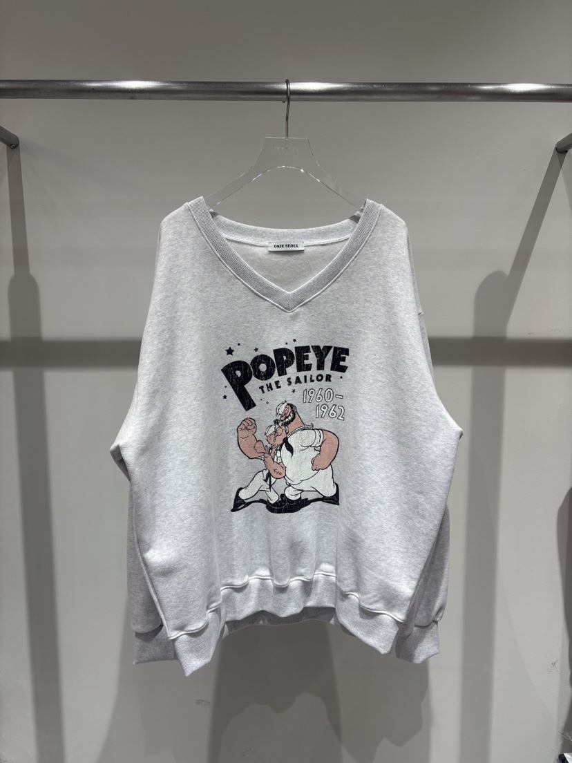 OKIE韓國直郵㊣女士新款人氣推薦真品職業休閑時尚衛衣加絨OKIE衛衣