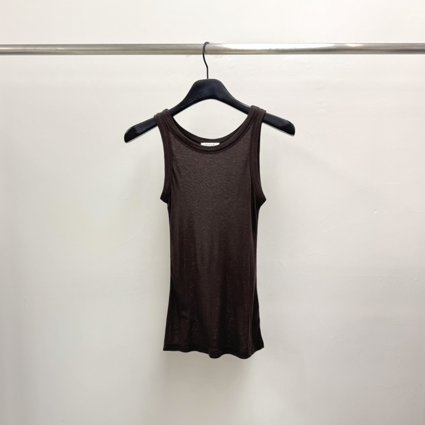 RIVER東大門㊣實拍女裝新品休閑25秋冬真品熱賣人氣吊帶背心WATER/RIVER吊帶/背心圖色2棕色