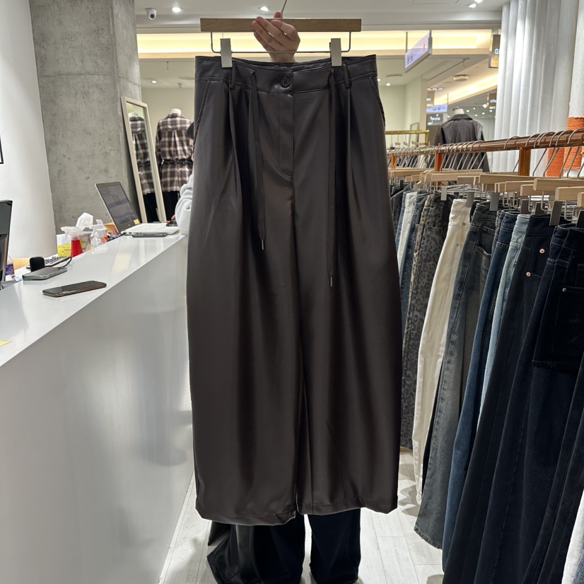 GRAYMELLOW韓國代購㊣女裝新品25秋冬推薦休閑人氣職業休閑褲GRAYMELLOW休閑褲