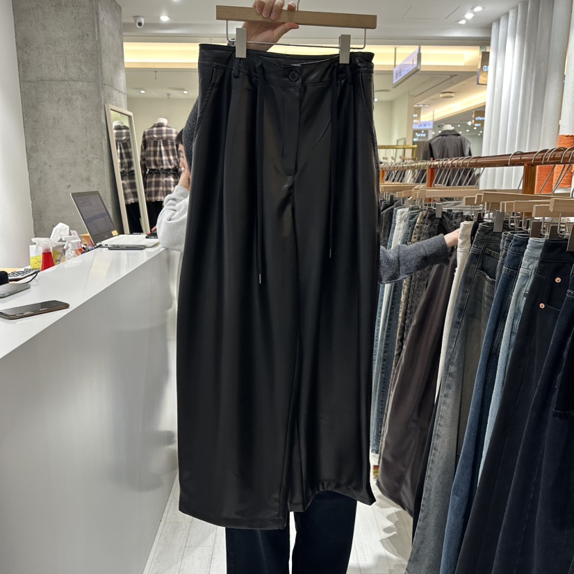 GRAYMELLOW韓國代購㊣女裝新品25秋冬推薦休閑人氣職業休閑褲GRAYMELLOW休閑褲圖色2