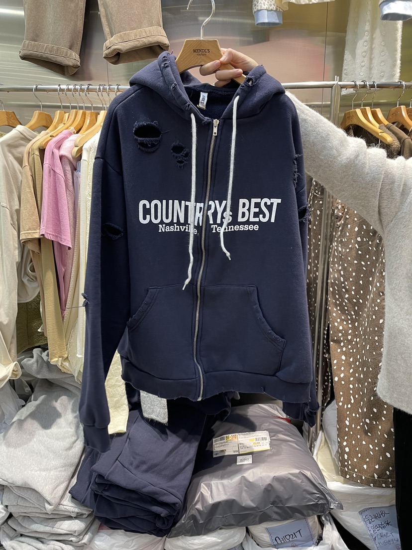 MENDL S東大門㊣代購女裝新款25秋冬熱賣時尚真品夾克復古MENDL S夾克圖色2