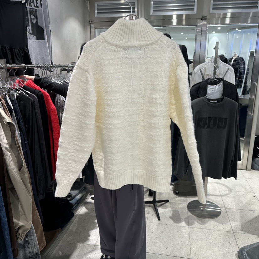 HERTZ-P東大門㊣實拍女士新品熱賣休閑真品25秋冬針織衫拉鏈HERTZ-P針織衫