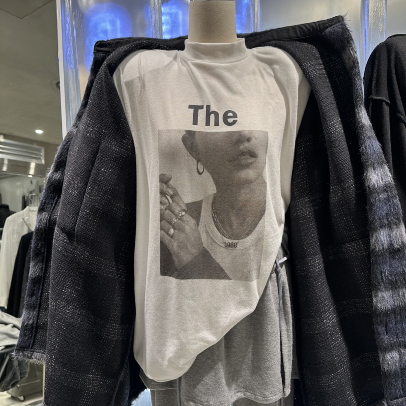 HERTZ-P韓國直郵㊣女裝新品職業休閑時尚推薦25秋冬人氣T恤HERTZ-PT恤圖色3