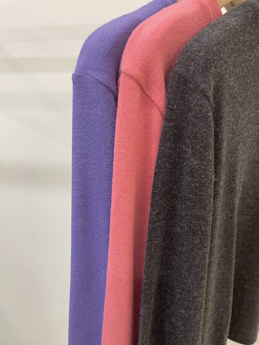 FIFTY韓國代購㊣女士新品職業真品熱賣時尚25秋冬長袖T恤羊毛FIFTY長袖T恤