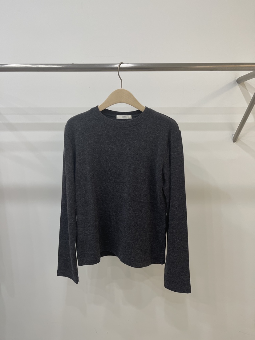 FIFTY韓國代購㊣女士新品職業真品熱賣時尚25秋冬長袖T恤羊毛FIFTY長袖T恤圖色3