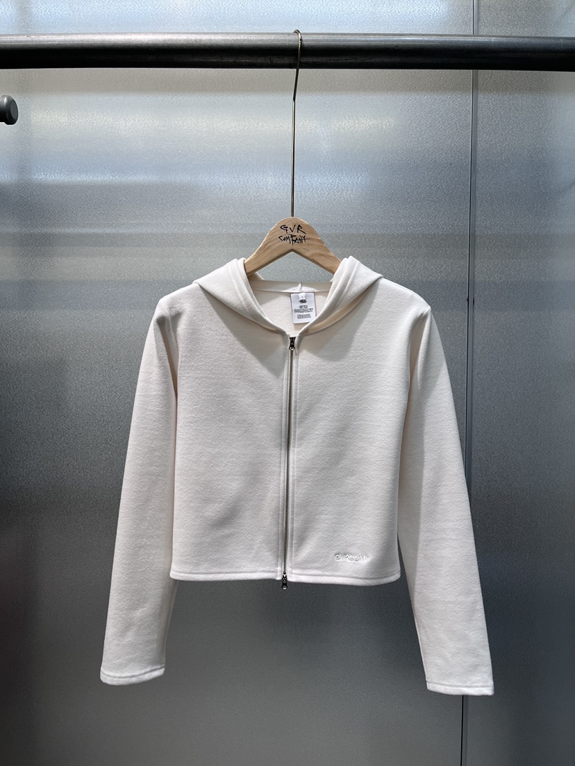 GVR COMPANY東大門㊣代購女士新款25秋冬夾克連帽拉鏈衫保暖柔軟GVR-COMPANY夾克