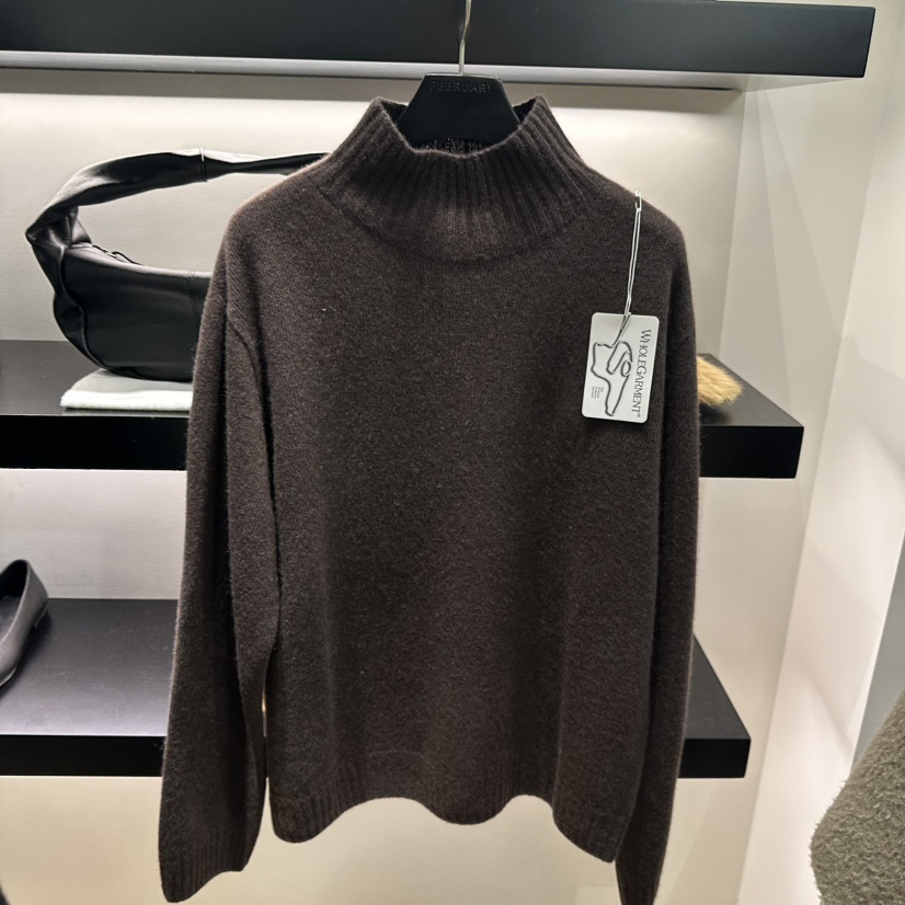 FEBRUARY 11韓國直郵㊣女裝新款時尚人氣真品熱賣職業毛衣FEBRUARY 11毛衣圖色4棕色