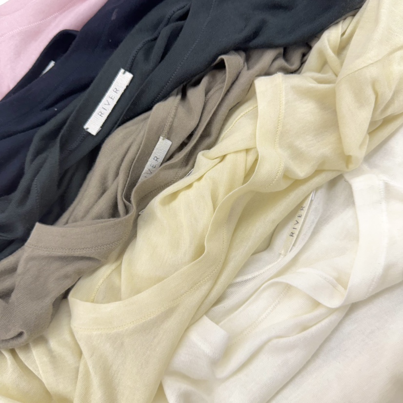 RIVER韓國直郵㊣女裝新款時尚職業人氣推薦休閑熱賣長袖T恤WATER/RIVER長袖T恤