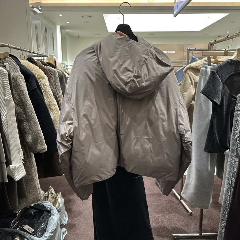 PITA東大門㊣代購女裝新品時尚25秋冬短款羽絨服填充連帽鴨絨THE VERLIN/piTa短款羽絨服