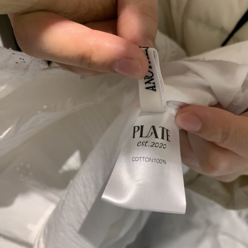 PLATE東大門㊣直郵女士新品真品熱賣職業時尚25秋冬襯衫蕾絲衫PLATE襯衫/蕾絲衫