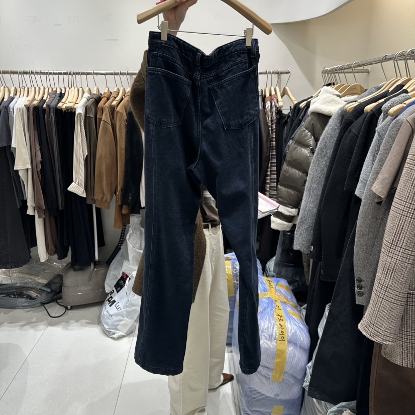 BLUEI-D東大門㊣實拍女士新款時尚推薦人氣職業真品牛仔褲Blue i-d牛仔褲