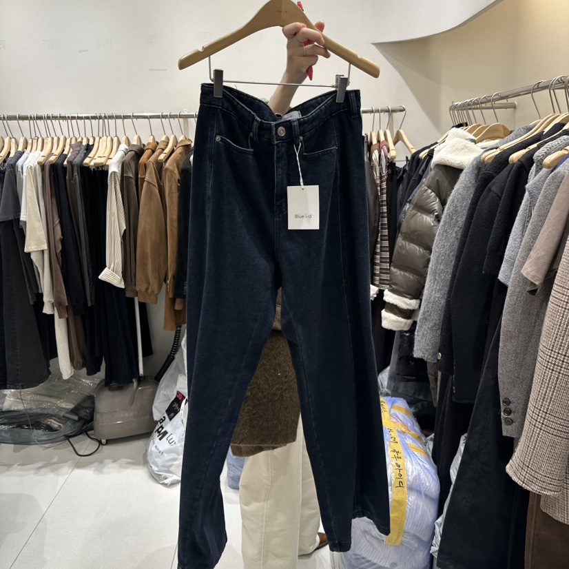 BLUEI-D東大門㊣實拍女士新款時尚推薦人氣職業真品牛仔褲Blue i-d牛仔褲