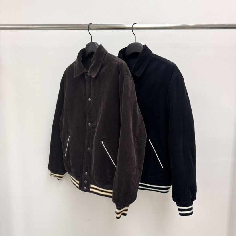 RIVER韓國直郵㊣女士新品職業時尚人氣夾克里外穿燈芯絨雙面WATER/RIVER夾克