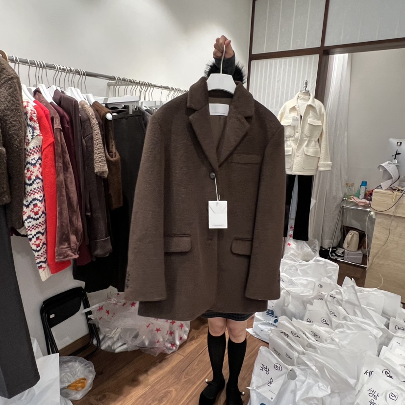 UNDERSTANDING東大門㊣實拍女士新品職業時尚真品夾克不含披肩UNDERSTANDING夾克圖色2