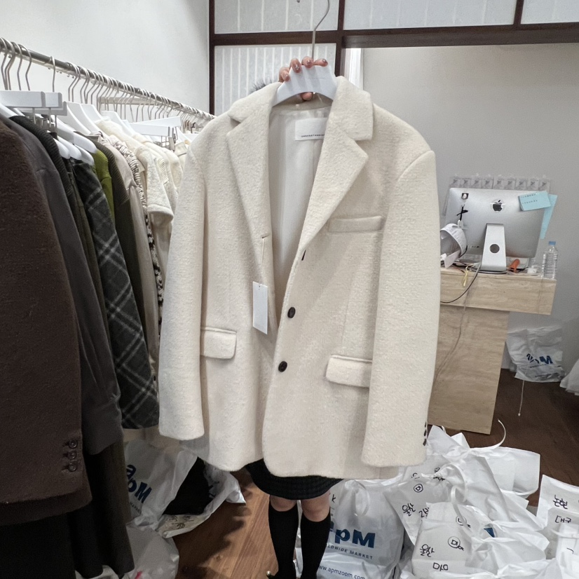 UNDERSTANDING東大門㊣實拍女士新品職業時尚真品夾克不含披肩UNDERSTANDING夾克圖色3