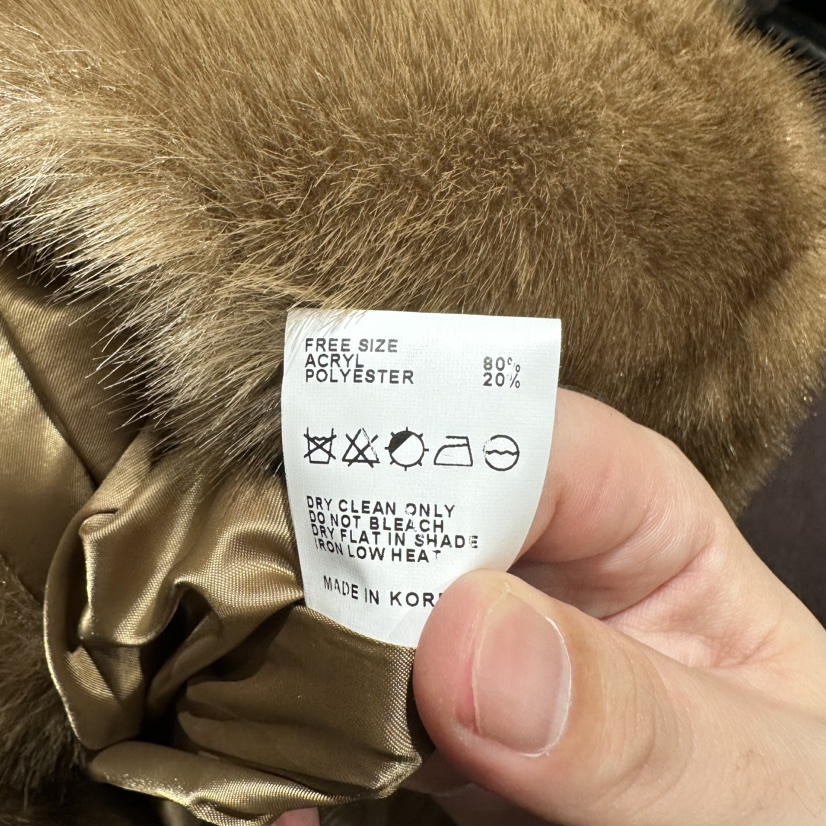 PITA東大門㊣直郵女士新款休閑25秋冬時尚推薦中長款大衣貂皮THE VERLIN/piTa中長款大衣