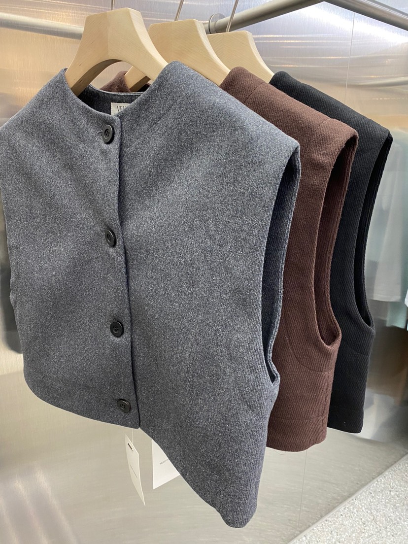 VELVET UNDERGROUND韓國代購㊣女士新品人氣真品推薦休閑馬甲VELVET UNDERGROUND馬甲