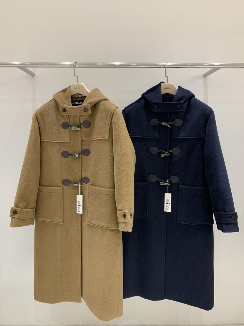 PITA韓國代購㊣女裝新品休閑時尚25秋冬推薦職業中長款大衣THE VERLIN/piTa中長款大衣