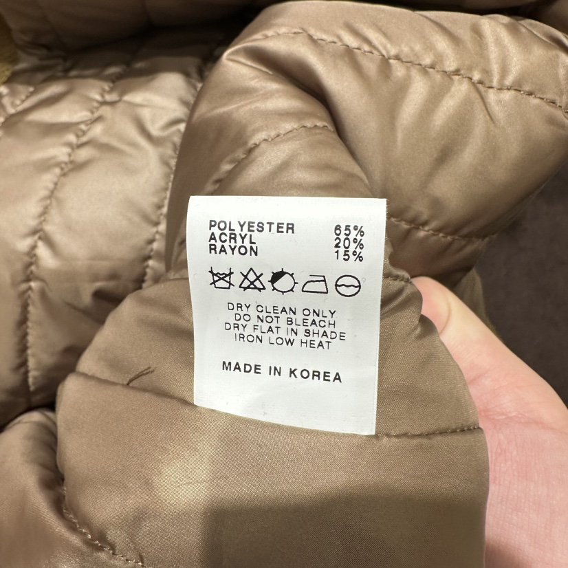 PITA韓國代購㊣女裝新品休閑時尚25秋冬推薦職業中長款大衣THE VERLIN/piTa中長款大衣