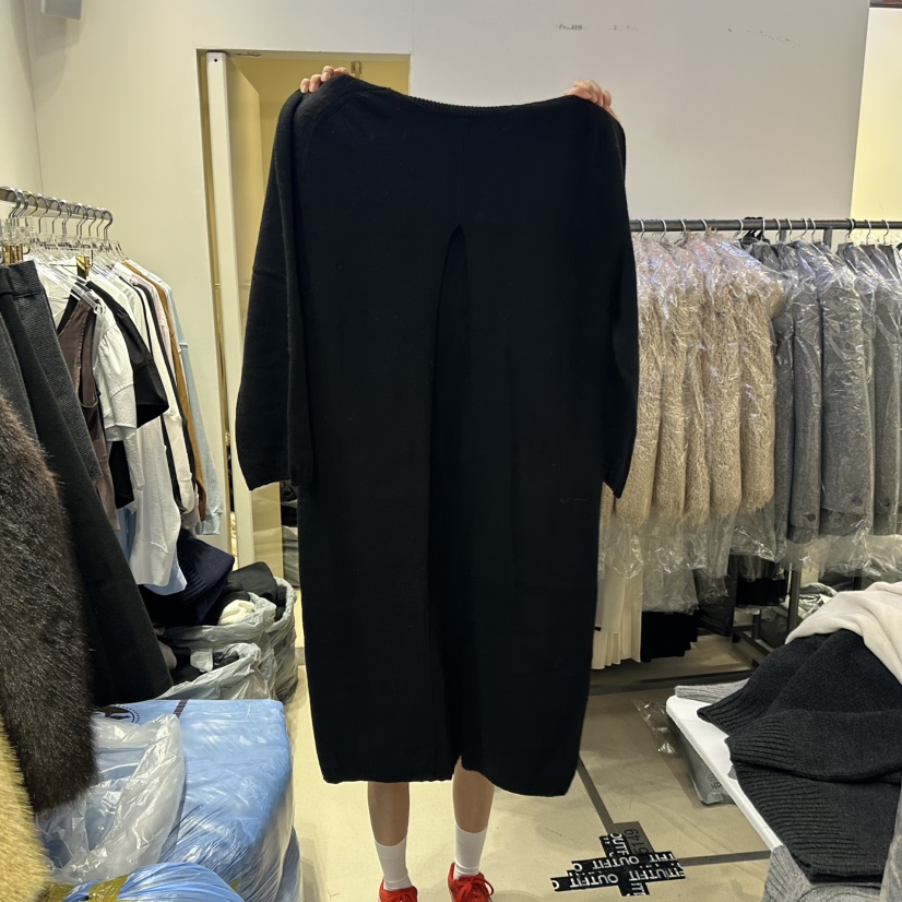 OUTFIT東大門㊣實拍女裝新款25秋冬休閑職業時尚連衣裙高領OUTFIT連衣裙圖色2