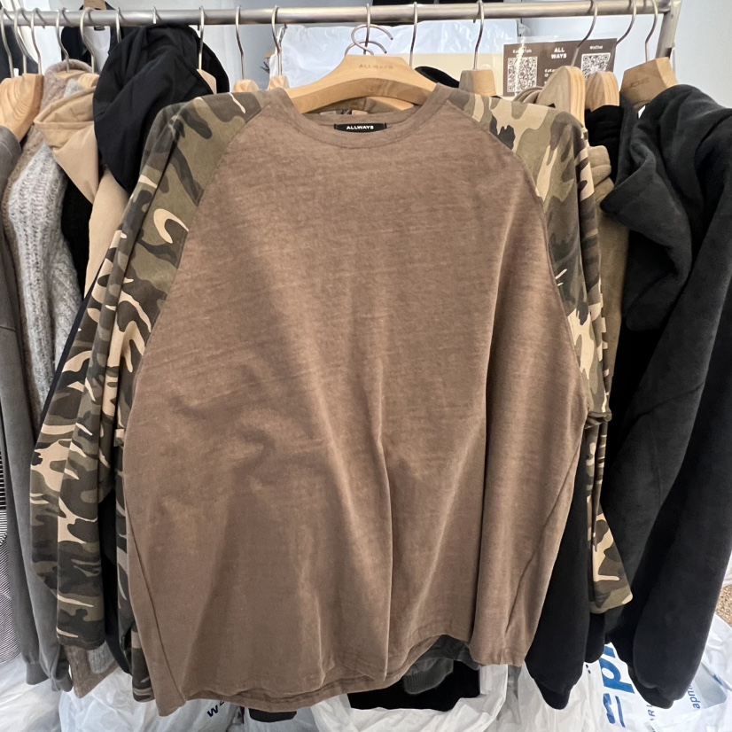 ALLWAYS東大門㊣直郵女裝新款熱賣職業25秋冬推薦人氣休閑T恤ALLWAYST恤圖色2