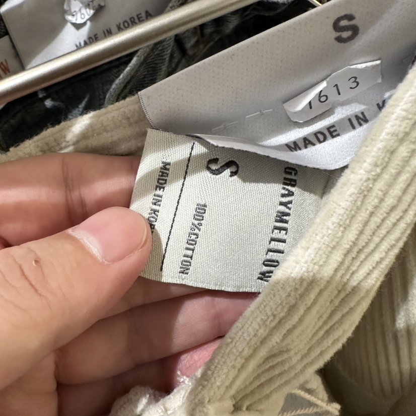 GRAYMELLOW韓國代購㊣女裝新品25秋冬推薦時尚職業真品休閑褲GRAYMELLOW休閑褲