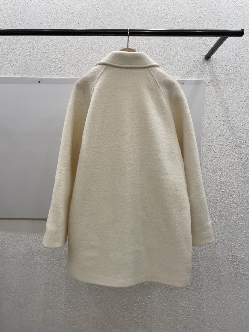 EGGPLANT韓國代購㊣女裝新款人氣時尚推薦中長款大衣羊毛腰帶EGGPLANT中長款大衣