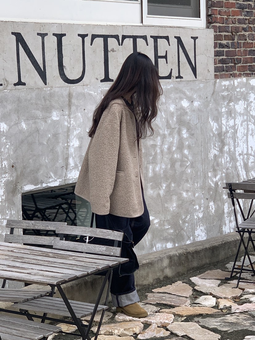 LOGARDEN韓國直郵㊣女士新品25秋冬休閑人氣真品時尚職業夾克LO GARDEN夾克