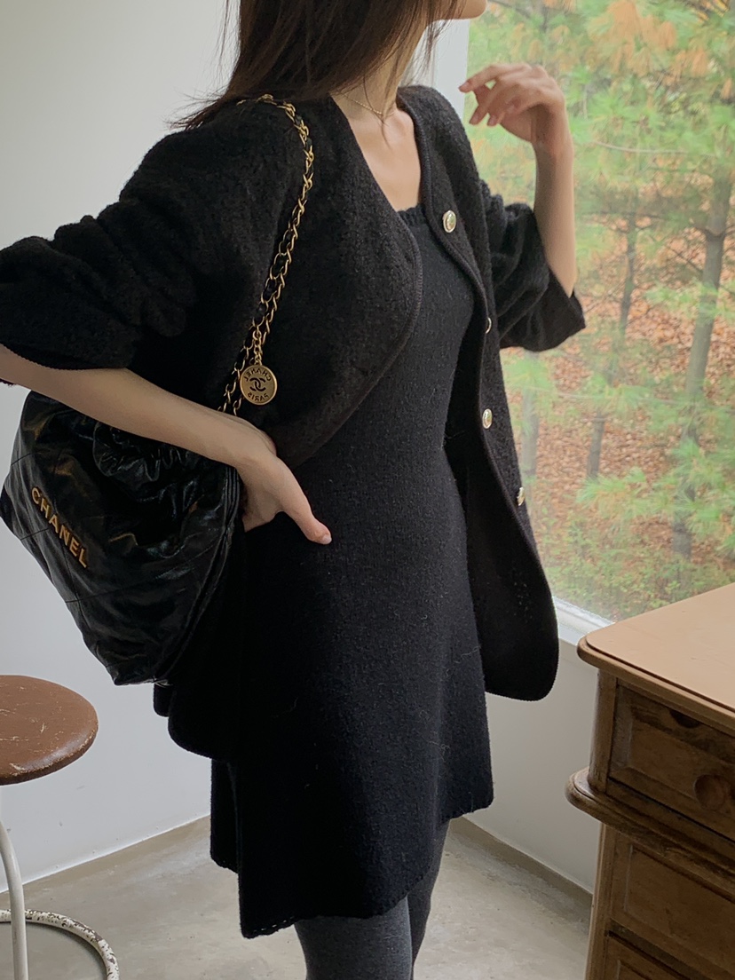 LOGARDEN韓國直郵㊣女士新品25秋冬休閑人氣真品時尚職業夾克LO GARDEN夾克