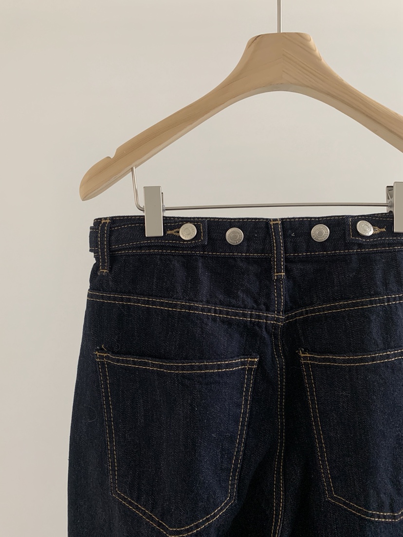 LOGARDEN韓國代購㊣女裝新款職業休閑25秋冬人氣真品牛仔褲LO GARDEN牛仔褲